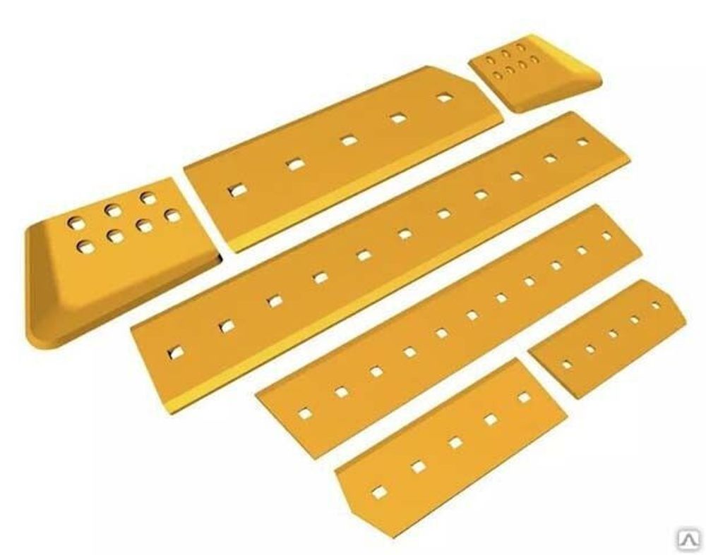 Нож средний КДМ (1220х220х12) из износостойкой стали HARDOX