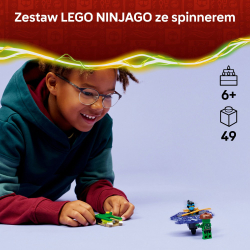 LEGO NINJAGO - Nya против мутировавшего монстра на спиннере 71849