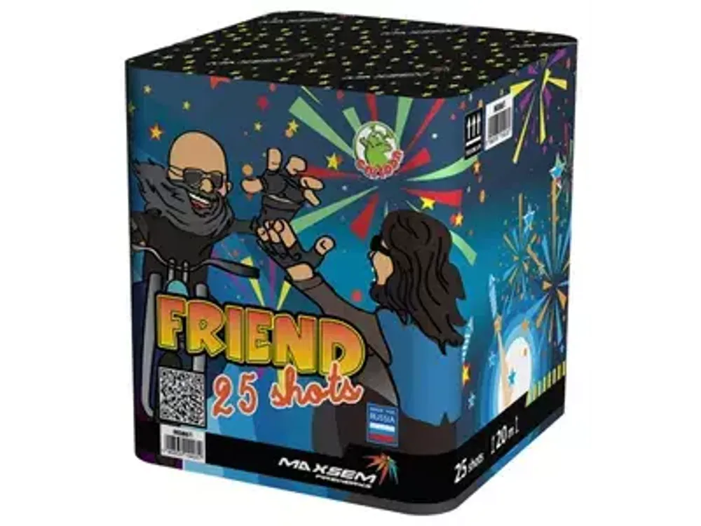 Батарея салютов «FRIEND»   0,8"/25 залпов