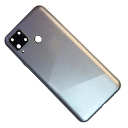 Задняя крышка для Realme C15 Серебро