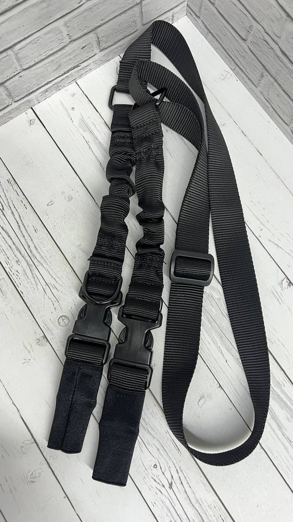 Двухточечный ремень MS2 / черный