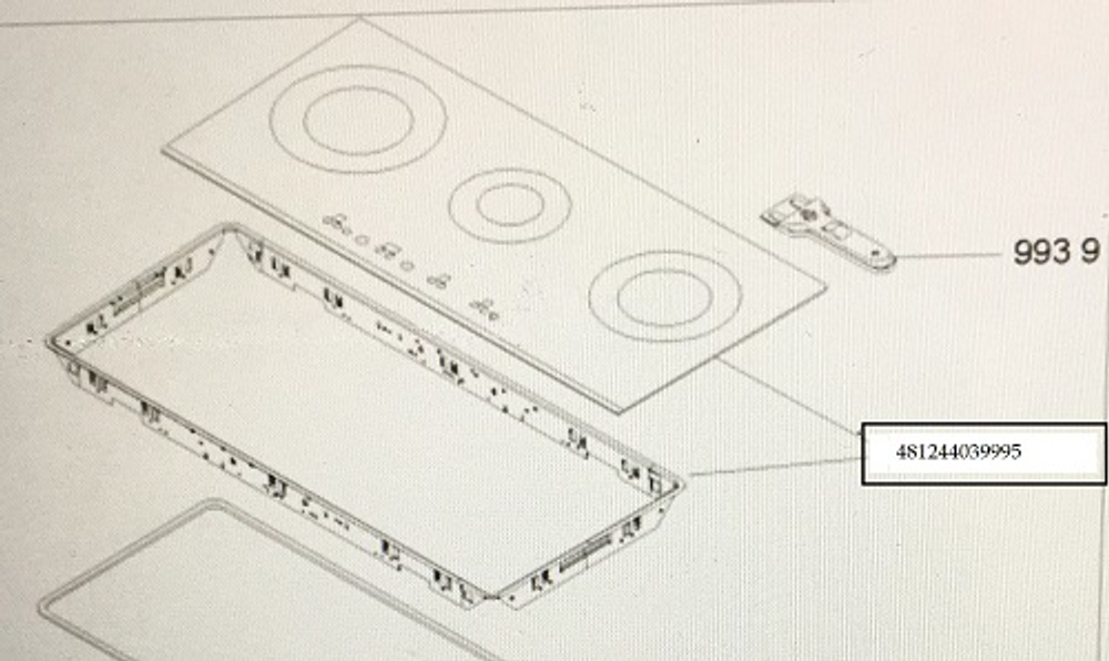 Варочная поверхность Ikea/ Whirlpool 481244039995