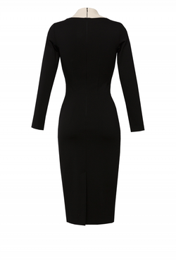 Цельнокройное платье футляр 02 -19FW