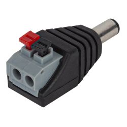 Разъем ЭРА R-DC03 штекер DC питания 2. 1х5. 5 с быстрозажимной колодкой