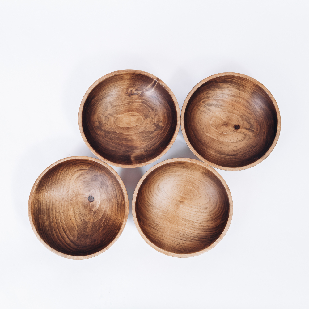 Набор деревянных тарелок Art of Siberia из кедра 170 мм. TN49