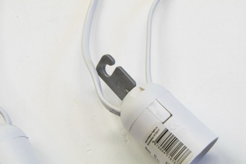 Патрон х 2 Е27 с проводом для фитолампы