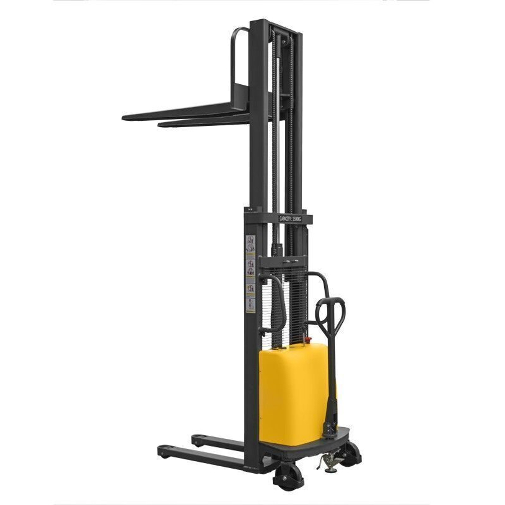 Штабелер с электроподъемом SPN 1025 (1000 кг; 2,5 м; 12 В / 120Ач) SMARTLIFT 63-5016