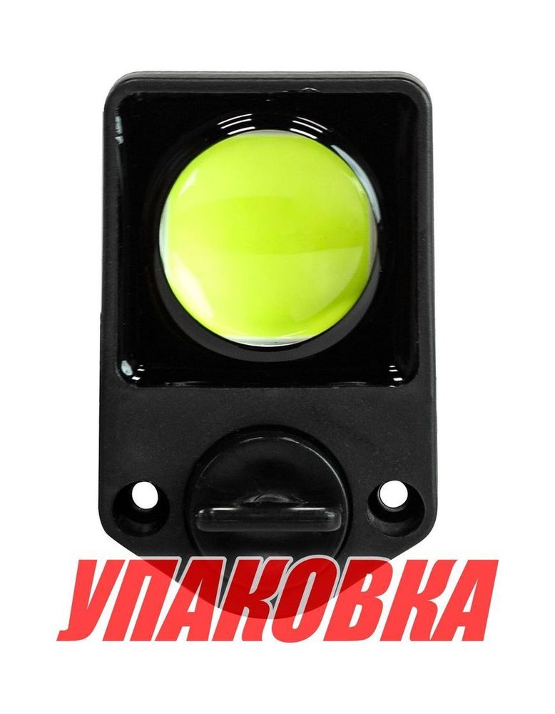 Подводный огонь со сливной пробкой, Green, AquaIDEA (упаковка из 4 шт.)