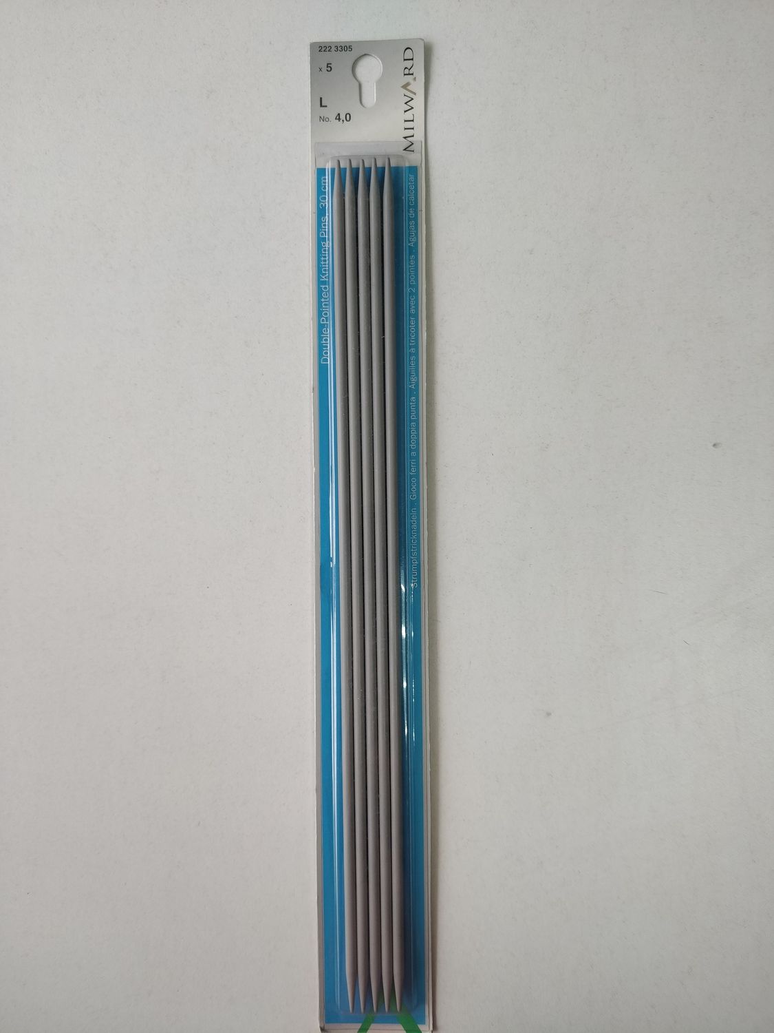 Milward Чулочные алюминиевые спицы 30см