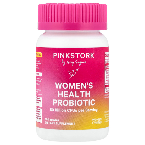 Pink Stork, пробиотик для женского здоровья, 30 капсул