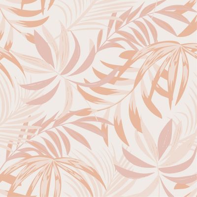 Pink Floral or Tropical Print