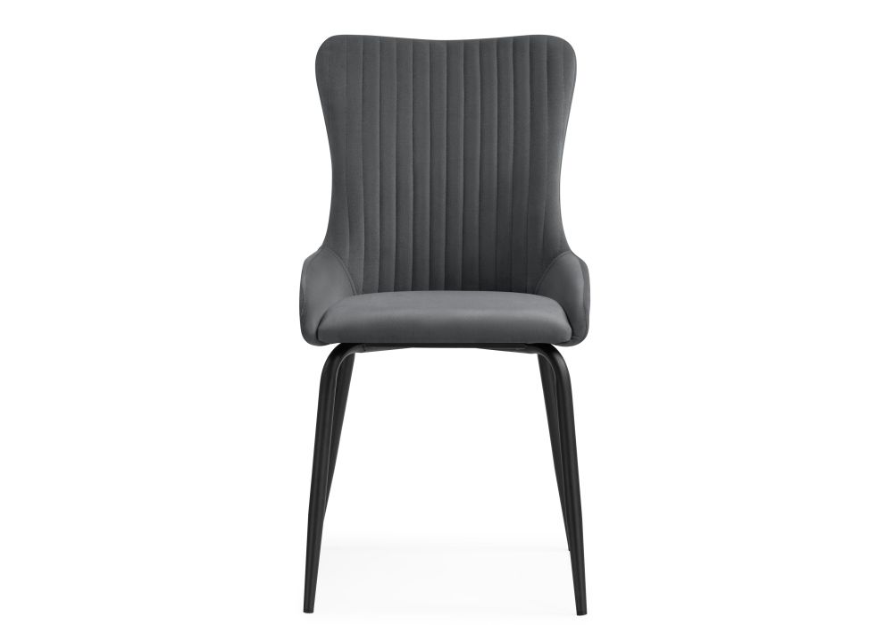 Стул на металлокаркасе Lado gray / black