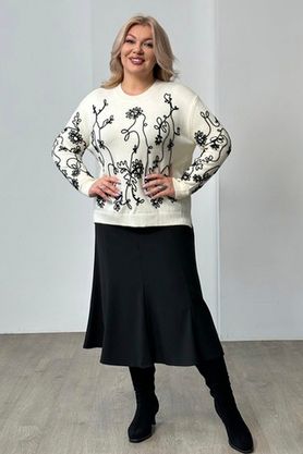 Цена на Джемпер-6343 больших размеров