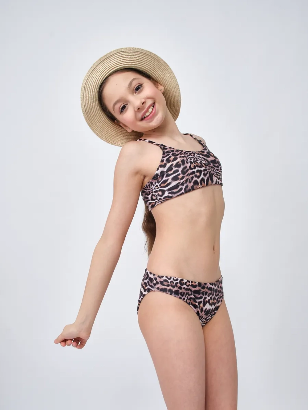 купальник раздельный с топом для бассейна