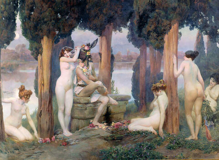 Paul Jean Gervais (1859-1936) - эротическое искусство французского художника