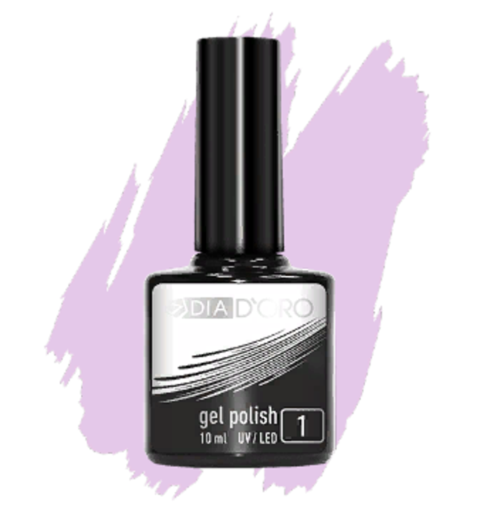 Dia D&#39;oro Гель-лак для ногтей Gel Polish, трехфазный, №01, 10 мл