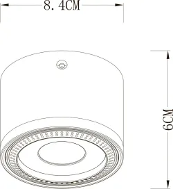 Точечный накладной светильник Arte Lamp