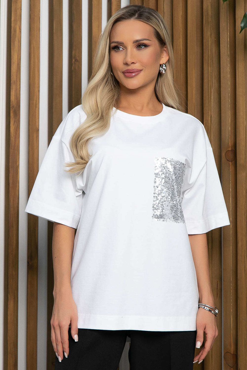 Футболка Даария (белая) Б13212-31М LT Collection