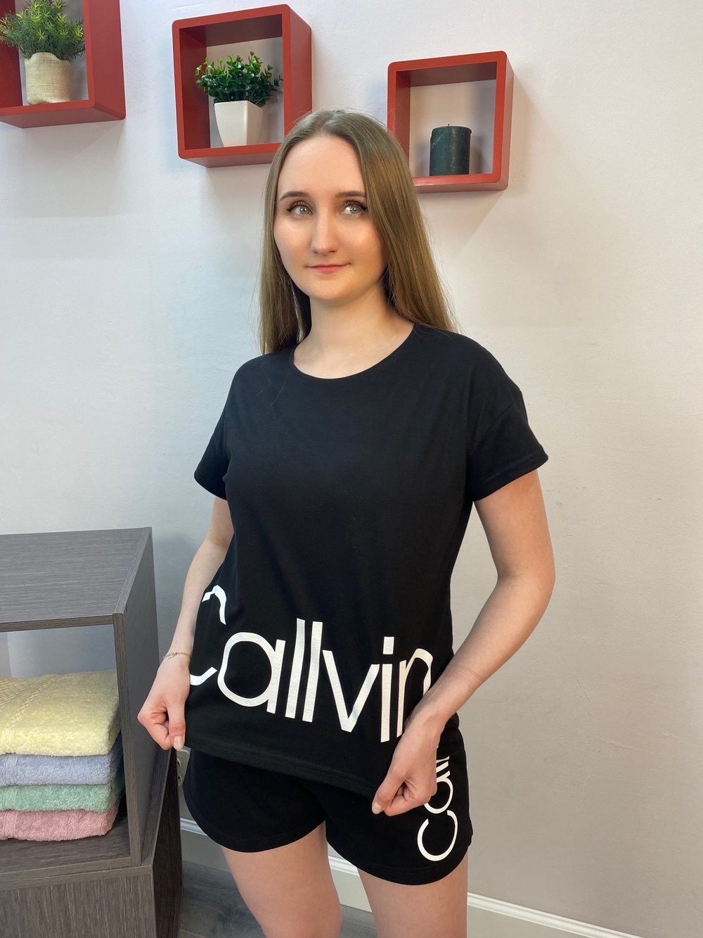 Пижама женская "ТК-1466 К.П" шорты (Дарья)