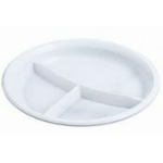 Тарелка 3-х секц D=205, (комплект 100 шт)