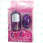 Вибро-яичко CANDIES METALLIC хамелеон