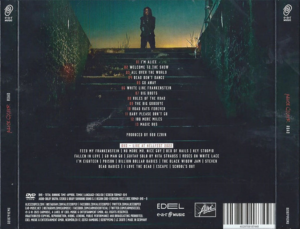 Alice Cooper / Road (CD+DVD)