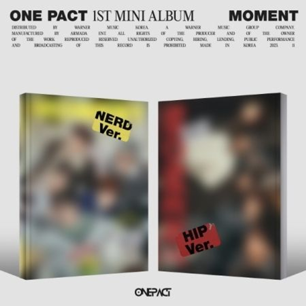 Альбом ONE PACT - MOMENT 1st Mini Album RANDOM Version