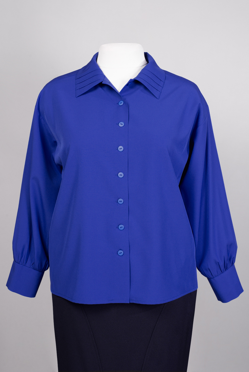 Блузка женская 3366ВП, василёк #86В093366ВП