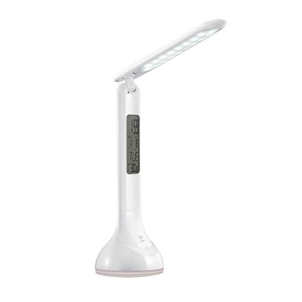 Настольная лампа Uniel TLD-536 White/Dimmer белая