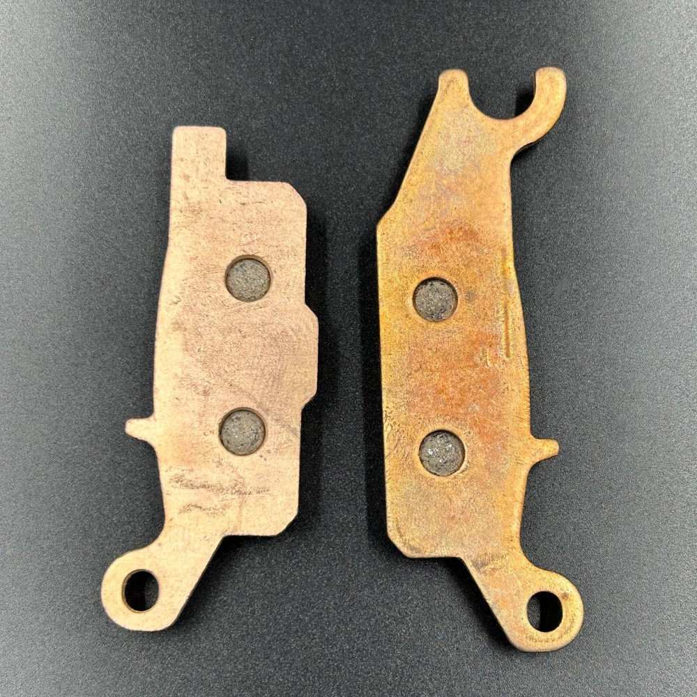 Колодки тормозные (Задние, левые) Yamaha Grizzly 550/700 (пара) (ZIBO)