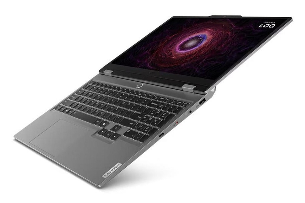 Ноутбук  Lenovo LOQ 15ARP9 15.6 ", Ryzen 7, 16 Гб RAM, 512 Гб SSD, GeForce RTX 4050, Серый