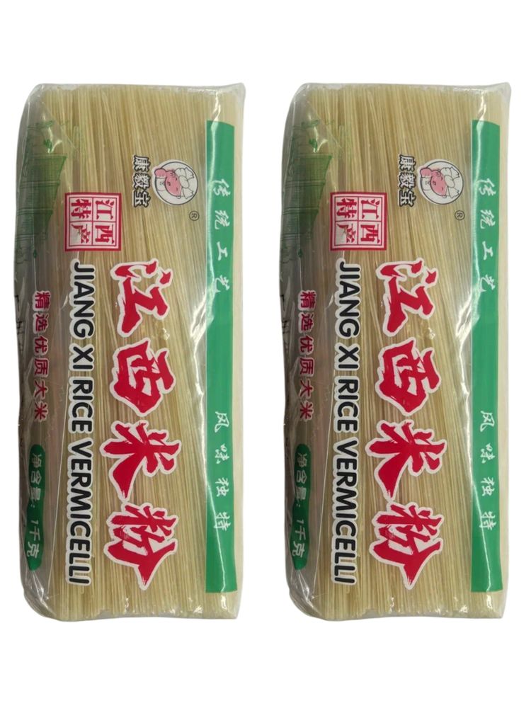 Вермишель Jiang Xi рисовая 1 кг x 2 шт