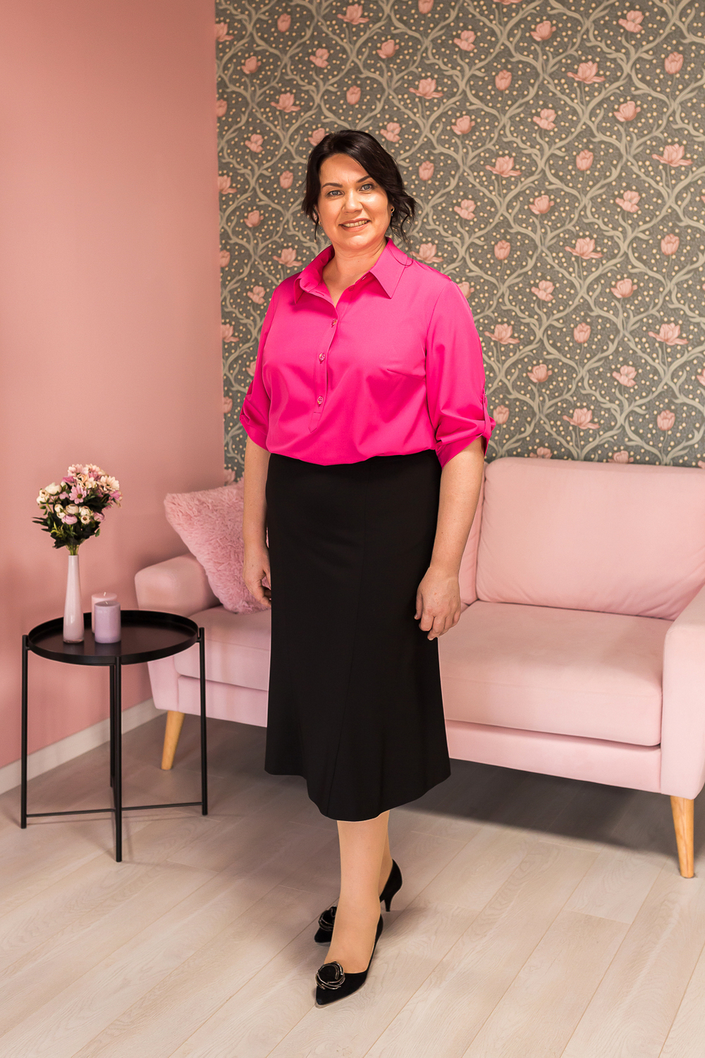 Юбка женская 2973ВЕ, черный #70Ч012973ВЕ