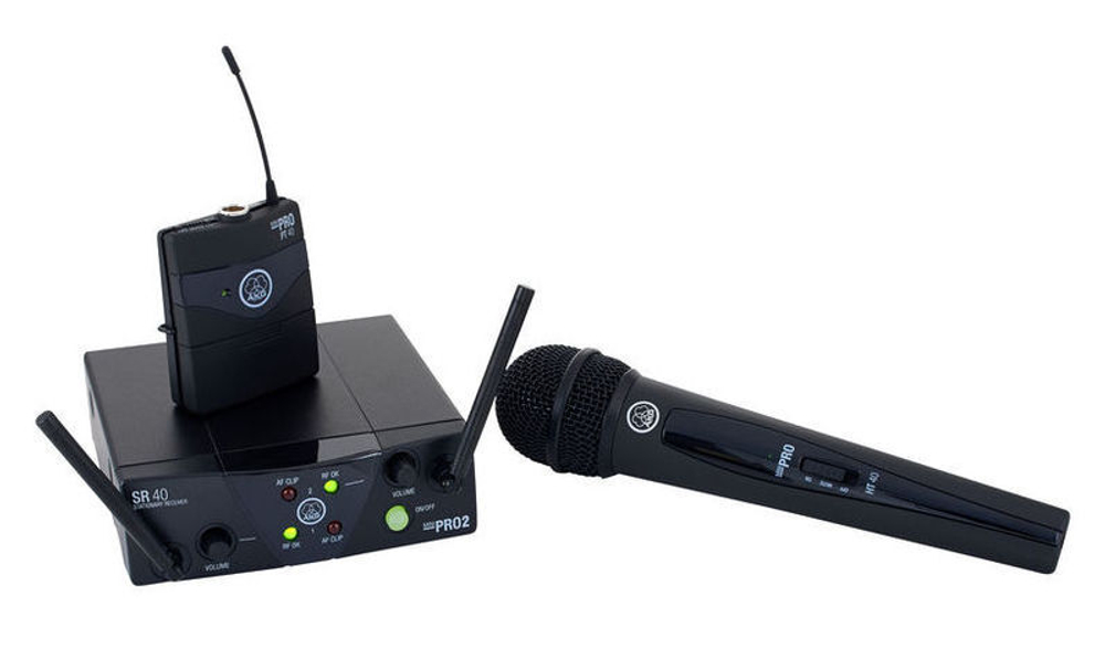 Радиосистема с ручным микрофоном AKG WMS40 Mini Dual Vocal/Inst