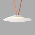 DK5569-WH+BK Cветильник для трека-ремня Belty, серия Flow, со светодиодом, D600*H122мм, 48V DC, 24W, RA90, 120°, 3000K, IP20, белый с черным, алюминий