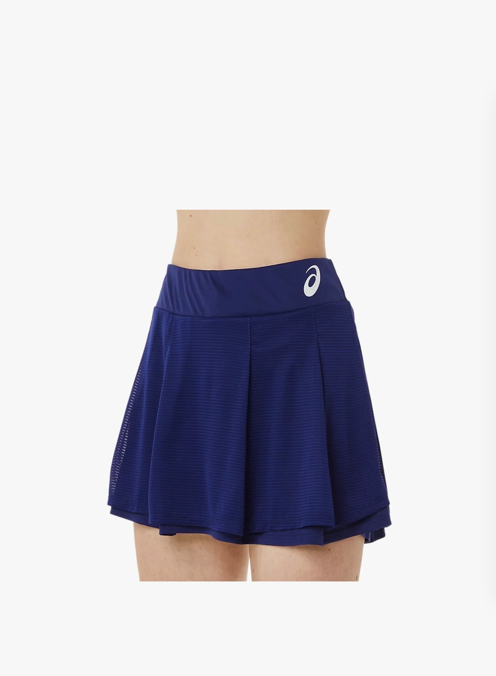 ASICS, MATCH SKORT, DIVE BLUE, WOMEN, S