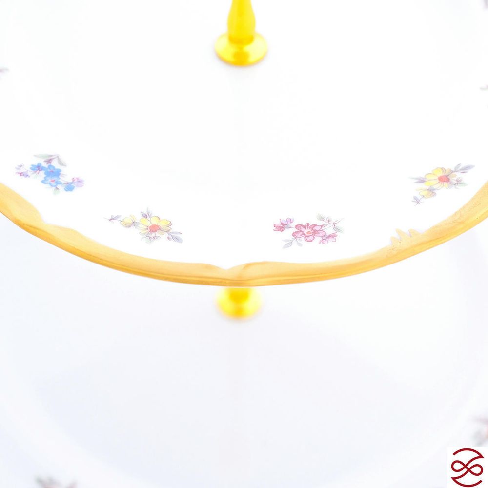 Этажерка (Горка) Queen's Crown Мелкие цветы три яруса