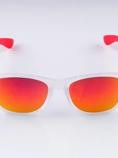 Очки солнцезащитные "Мастер К.", uv 400, 14 х 15 х 5 см, линза 5 х 5.5 см, красные