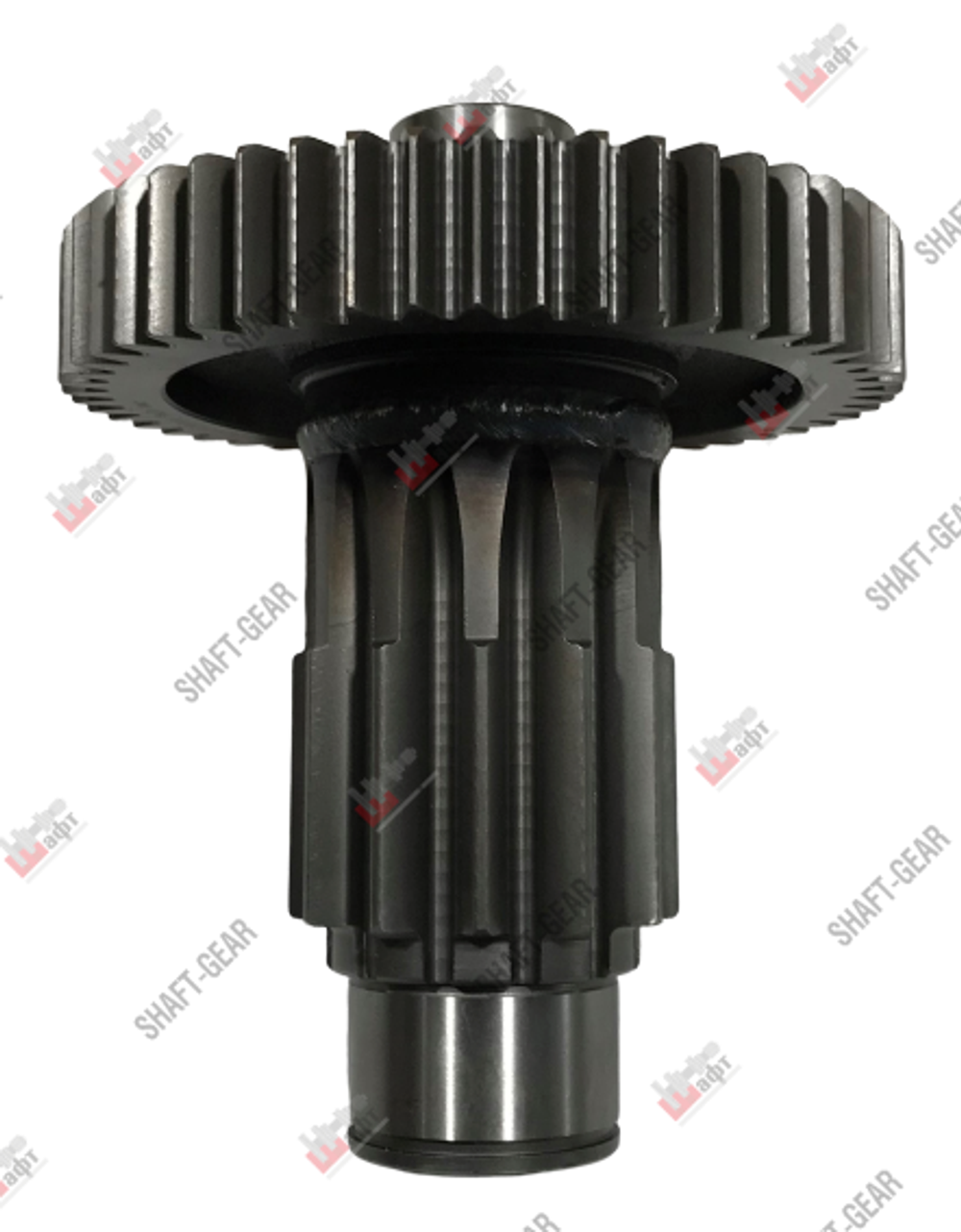 12JS160T-1707051 - Вал промежуточный демультипликатора (короткий) на КПП