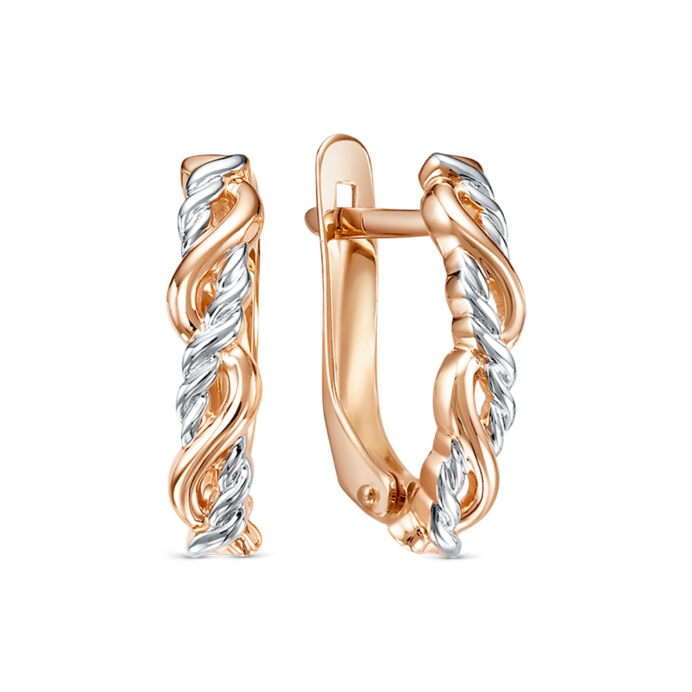 Серьги из золота 585 пробы