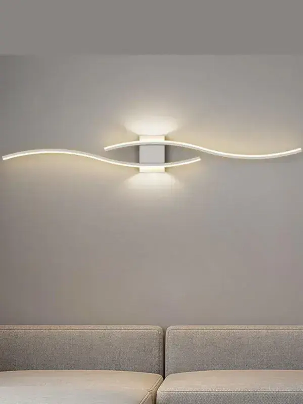 MONOBIN Светильник настенный светодиодный, бра 24W, 60см трехцветный