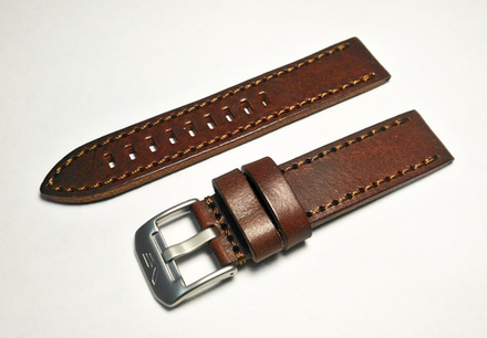 Ремешок кожаный для часов Восток Европа Алмаз 320H263