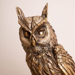 Статуэтка Ученый Филин Бронза
