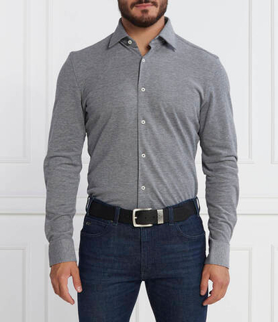 Рубашка C HAL kent C BOSS BLACK - серый(50503217)