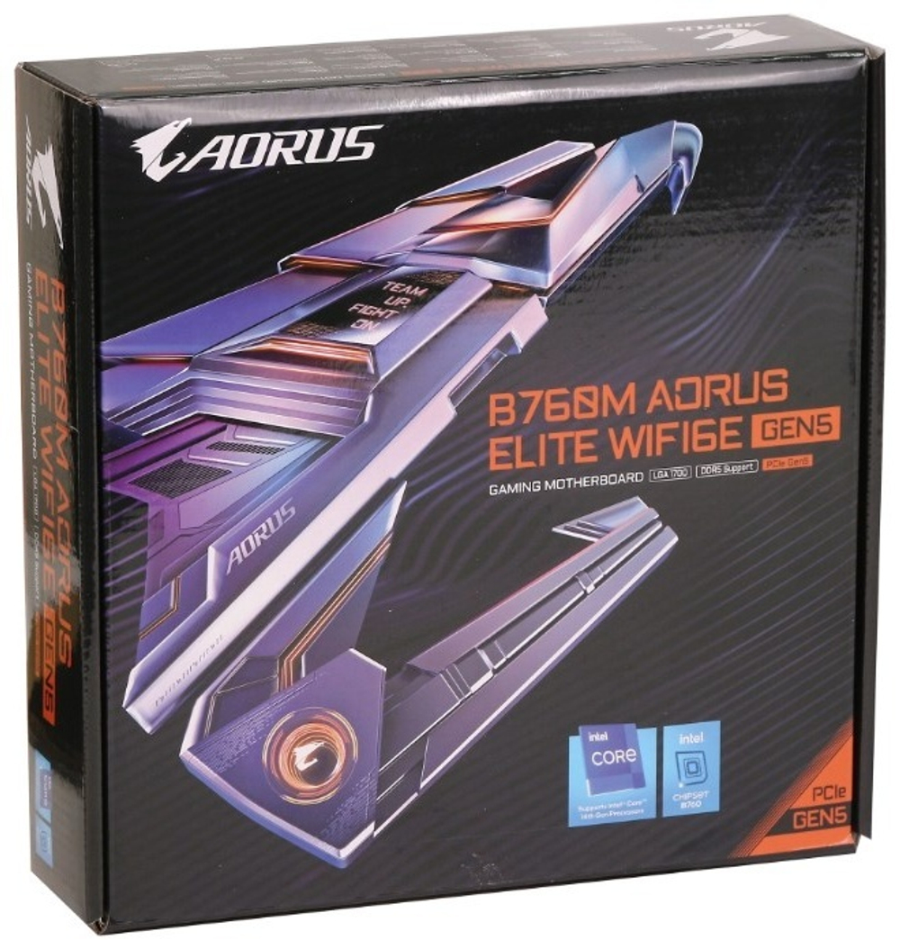 МАТЕРИНСКАЯ ПЛАТА GIGABYTE B760M AORUS ELITE WIFI6E GEN5 (REV1.0)