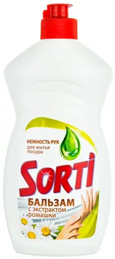 Бальзам для мытья посуды SORTI С экстрактом ромашки 450г