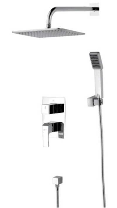 душевая система LEMARK Unit "Тропический дождь" эко-картридж 35мм, встраиваемая LM4529C