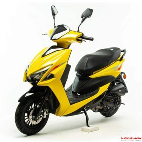 Скутер Motoland FS желтый