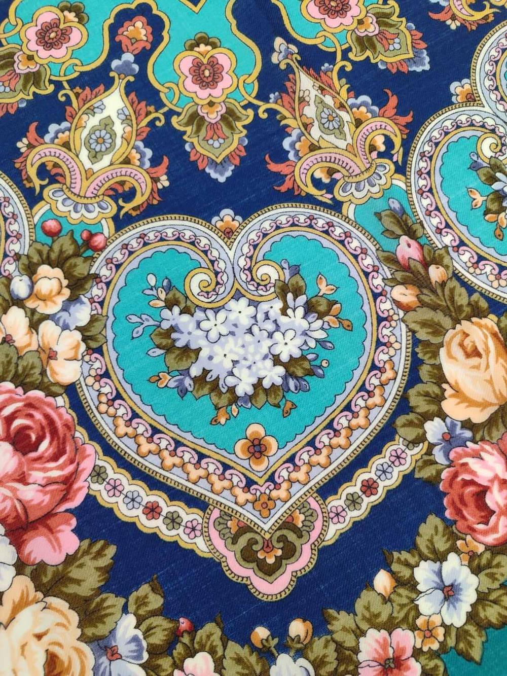 Павловопосадский платок Домашний очаг 1829-12
