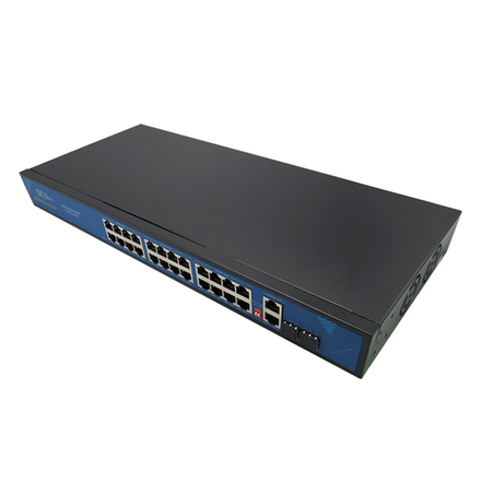 Коммутатор на 24 PoE порта ST-S242POE (24G/2G/2S/300W/AB) PRO v3 (пп969)
